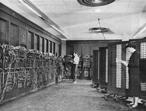 L'ENIAC : pas vraiment un exemple de miniaturisation...